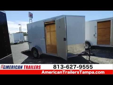 6x10 Pace American Trailers - Enclosed Cargo Trailer