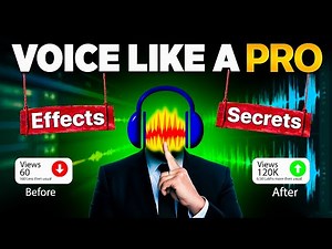 Voice Like a PRO in Audacity 2024 | How To Edit Voice in Audacity | Edit Your Voice In Audacity
