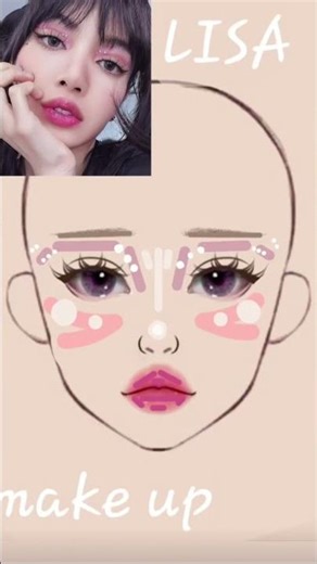 Lisa makeup tutorial (requested)💕