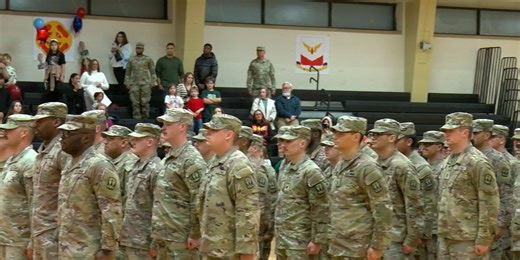 Fort Sill holds welcome ceremony for returning soldiers