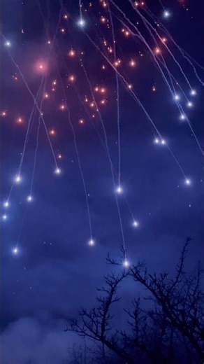 2x 3inch Cylinder Shell - „Red Strobe + Blue Magnesium“ [Made by Zink Feuerwerk in Germany]