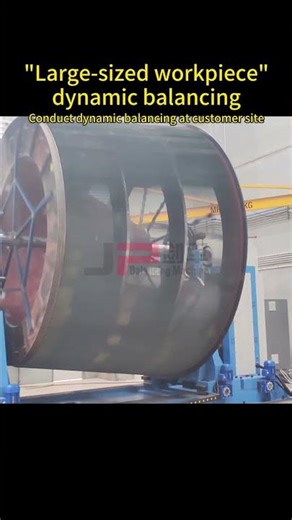 JP DYNAMIC BALANCING OF Conveyor Drum Pulleys up to 50T PHW 50000