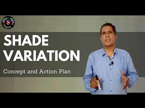 Shade Variation || Concept & Action Plan || Sahoo Textile Academy