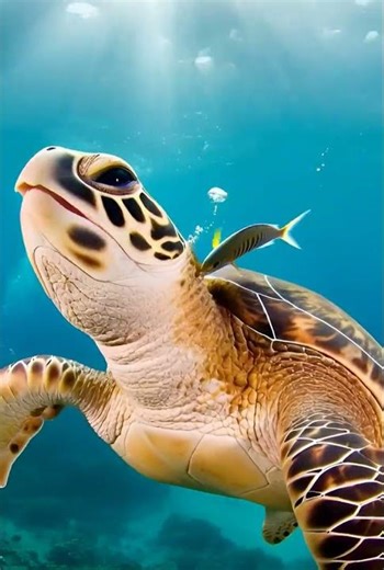 Sea Turtle Cleaning Station