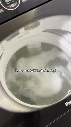 Panasonic Washing Machine Tub Cleaning Guide