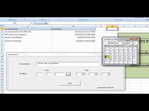 Countdown Timer in Excel - How it works?