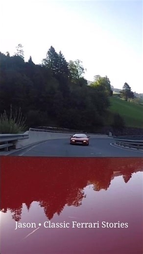 POV: You’re Driving a Ferrari Testarossa Through the Alps