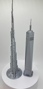 Custom 3D Printed Famous Buildings & Landmarks | Skyscraper Models | Miniature Architectural Replicas | Unique Travel Souvenirs - Etsy