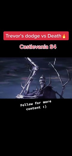 Trevor Belmont’s Cold Dodge Against Death in Castlevania S4