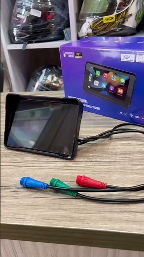 Best Motorcycle Camera, Motorcycle Dash Cam - C5 Pro, Android auto , Wireless apple carplay