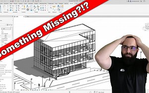 Revit 中的，视图可见性疑难解答教程，视图编辑范围，可见性