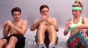 110K views · 3.4K reactions | The last in the ab series of #DaleyRoutine is now LIVE! Dan and Sophie are back to help me out too :) check out the full workout here... https://youtu.be/uHixF5TeE_o | Tom Daley | Facebook