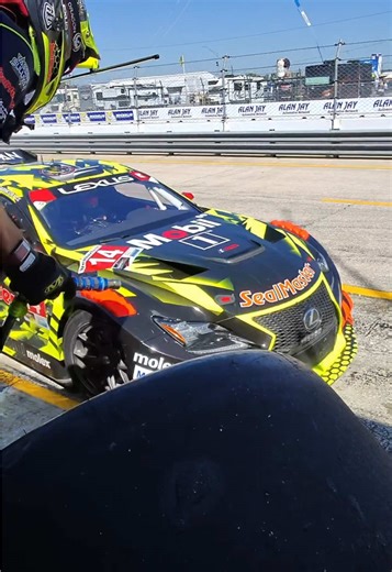 Pit Practice: Tossing Tires to the Racing Crew