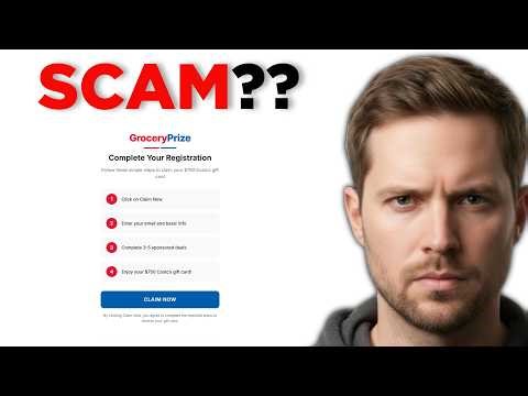 GroceryPrize.com Review: $750 Costco Gift Card Scam or Legit? The Real Truth