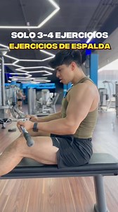 Solo 3-4 ejercicios para espalda | Víctor Martínez