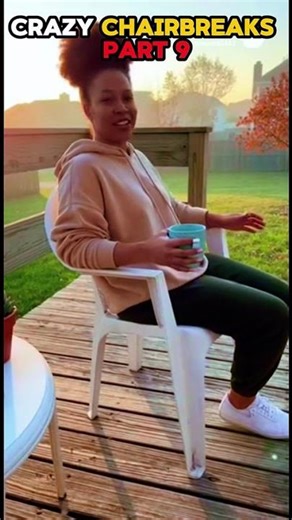 crazy chairbreaks part 9 chair fails #funny #viral #shorts #shortsfeed