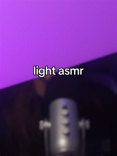 ASMR Counting Purple Lights for Relaxation
