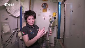 International Space Station toilet tour