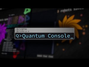 Quantum Console - The Ultimate in Game Development Console