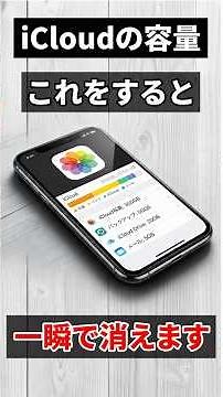 【知らない人多すぎ】この設定だけでiCloud容量が一瞬で減ります！