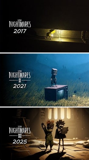 How Little Nightmares Changed (2017–2025) | Environments & Gameplay 👁️🕯️#littlenighmares #gameplay