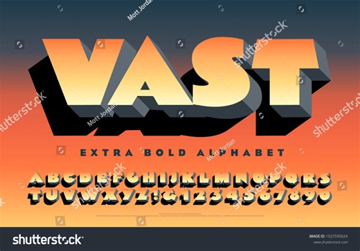 15 Ultra Wide Font Images, Stock Photos, 3D objects, & Vectors | Shutterstock