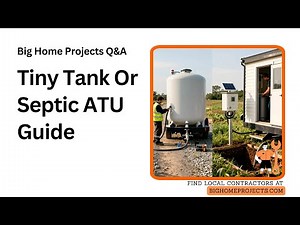 Tiny House Holding Tank vs Septic ATU Guide