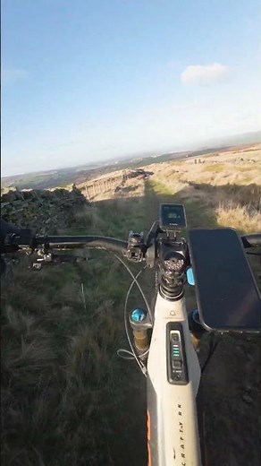 Fast downhill into water covered terrain at Ogden Water Top