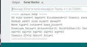 IDE 2.0.2 Serial Monitor data forgets to scroll with new data