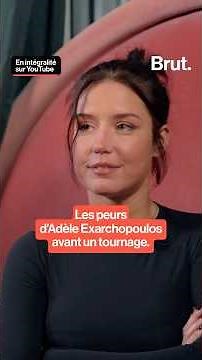 Adèle Exarchopoulos nous avoue être toujours effrayée avant un tournage.