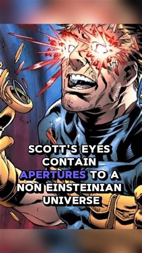 Cyclops Doesn't Shoot Lasers (Marvel Physics Broken) 🔴 #shorts
