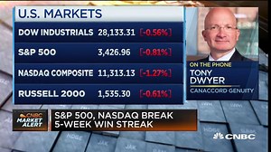 Canaccord Genuity's Tony Dwyer on why he withdrew his S&P 500 price target