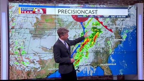 Tracking severe weather