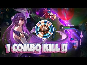 ONE COMBO KILL !! Insane Damage Star Guardian Syndra Gameplay // Wild Rift (Build+Runes)