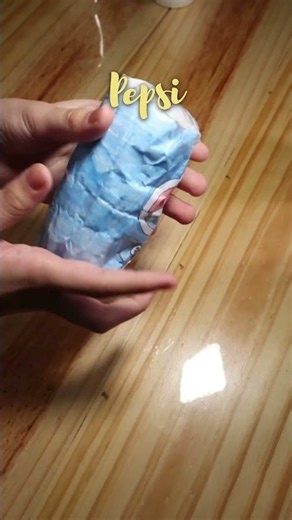 DIY PAPER PEPSI CAN SQUISHY