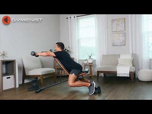 Gymenist Exercise bench workout ideas and position setups