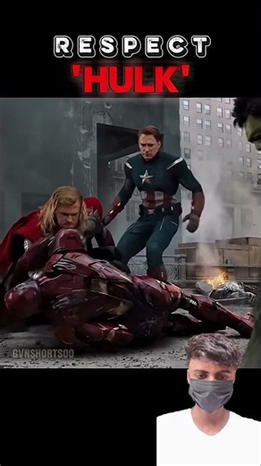 Only Legends Respect Hulk 💥Hulk Doesn't Ask for Respect—He Commands It #hulk #respect #viral #shorts