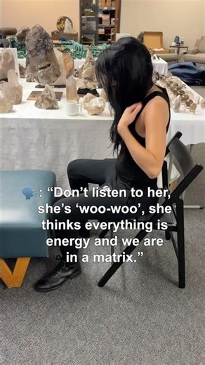 She believes everything is energy...