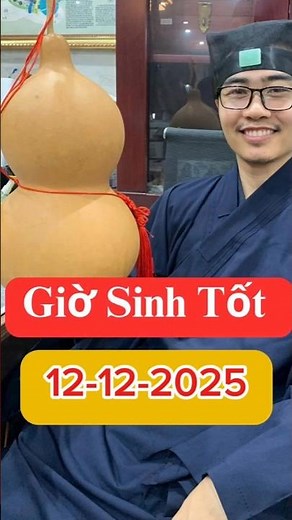 Giờ Sinh tốt ngày 12-12-2025 DL