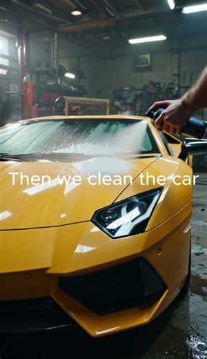 Lamborghini restored back to brand new