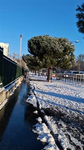 NEIGES 🌨 🇨🇵 PARIS 🇨🇵 JANVIER 2026 #abonnetoi #travel #paris #neige #europe #parisvlogger#france