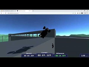 PolyTrack speedrun track 6 shortcut