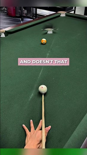 The Simple Trick for Spot-On Pool Shots
