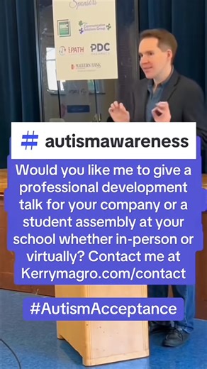 An insightful message from NAA's Kerry Magro about workplace inclusion. Autism lives on a spectrum, meaning every individual experiences it differently -- each with unique strengths, challenges & perspectives.. Thank you, Kerry! #autism | National Autism Association