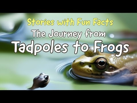 📚The Journey from Tadpoles to Frogs📚 Stories for Toddlers｜Fun Facts｜Story time｜Bedtime Story