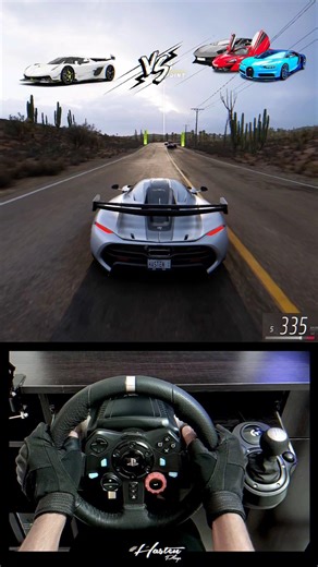 Koenigsegg Jesko VS HyperCars | Forza Horizon 5 | Logitech G29 Steering Wheel Gameplay #2