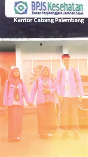 Dokumentasi kegiatan magang mahasiswa Prodi Administrasi Kesehatan di BPJS Kesehatan. 🏥✨