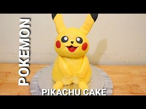 POKEMON 3D Pikachu Cakes Tutorial by: PRO Chef Jude