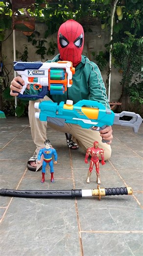 Sword vs Two Big Gun Unboxing and testing