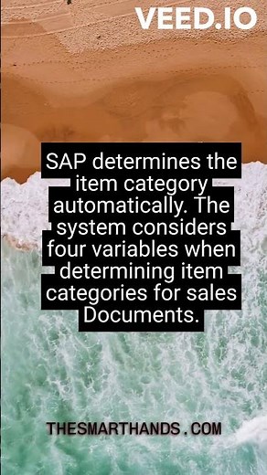 #51 How item category is determined in SAP SD?